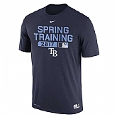 Men's Tampa Bay Rays Nike Navy 2017 Spring Training Authentic Collection Legend Team Issue Performance T-Shirt,baseball caps,new era cap wholesale,wholesale hats